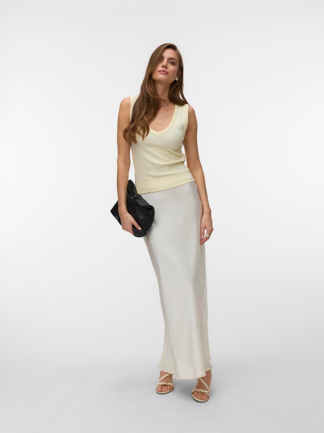 VMCHLOE Top - Pear Sorbet - VERO MODA & VILA Bergvik